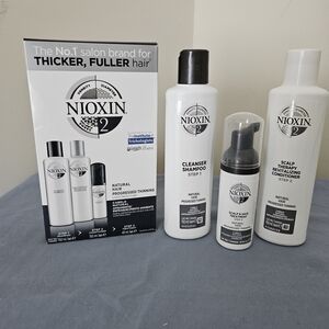 Nioxin - Hair Treatment Set #2 (For Hair Growth)